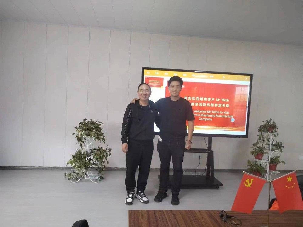 越南、印度客戶來(lái)我司參觀考察